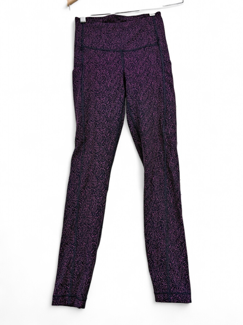 Athleta XXSP Petite Printed High-Rise Leggings - Purple/Black